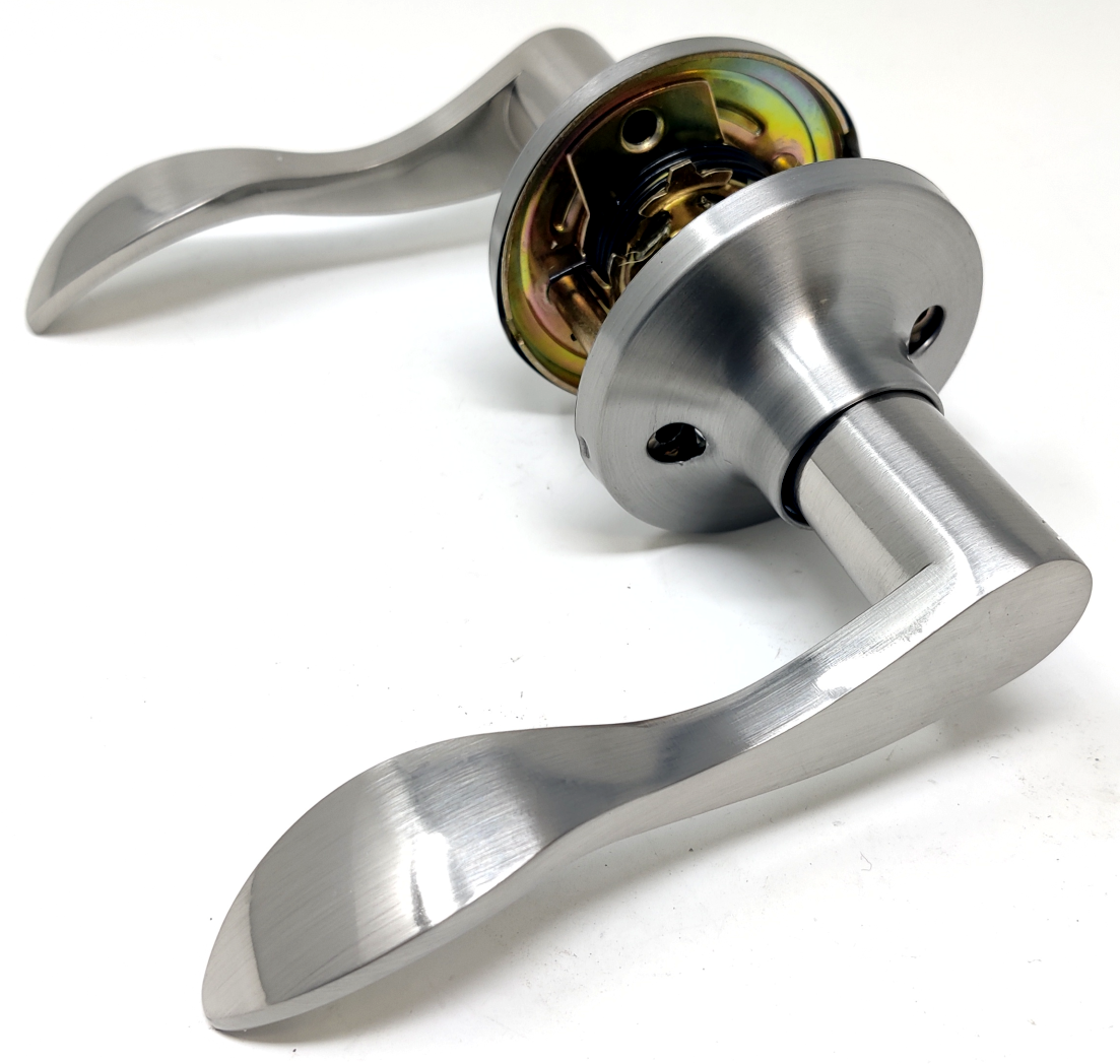 wave style door lock handle for interior door 1860