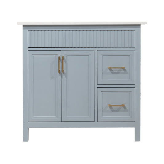 Winter Lake 36-inch Morden Style Bathroom Vanity