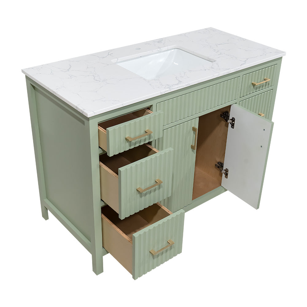 Sherwood Green 48" Bathroom Vanity for Bathroom Renovation