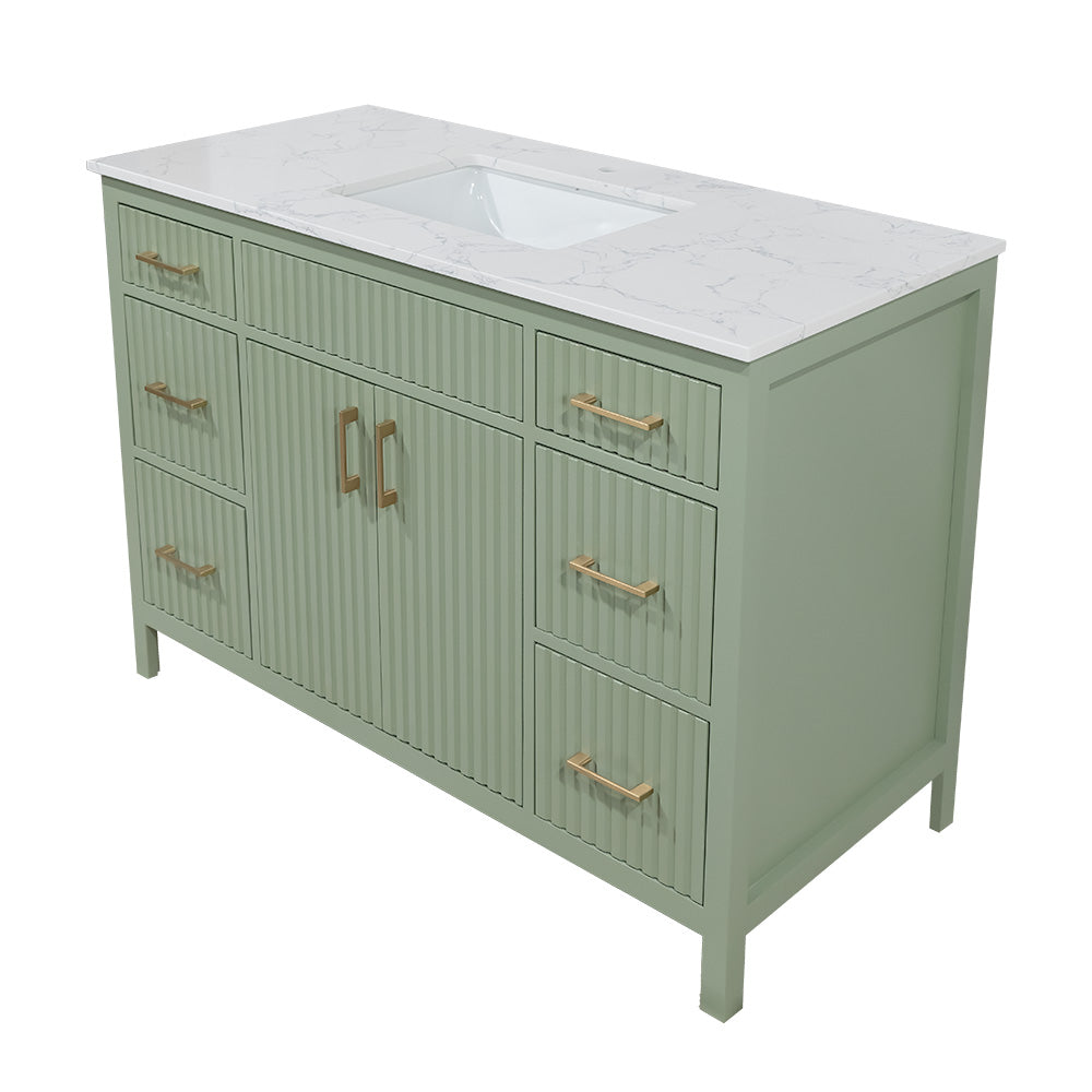 Sherwood Green 48" Bathroom Vanity for Bathroom Renovation