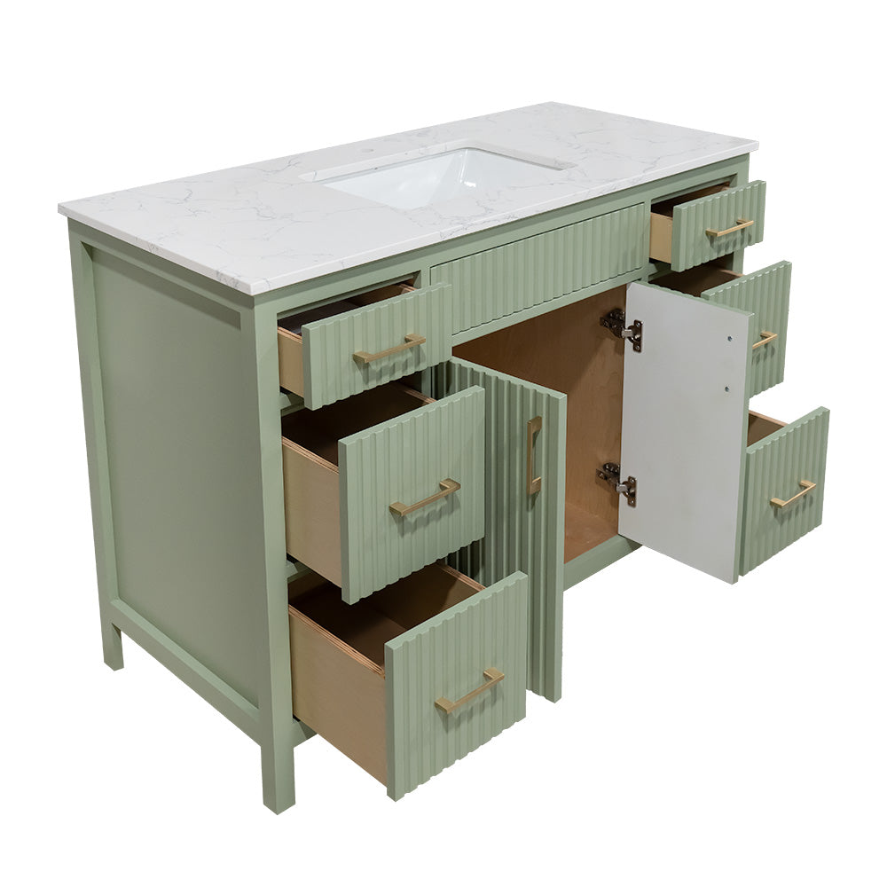 Sherwood Green 48" Bathroom Vanity for Bathroom Renovation