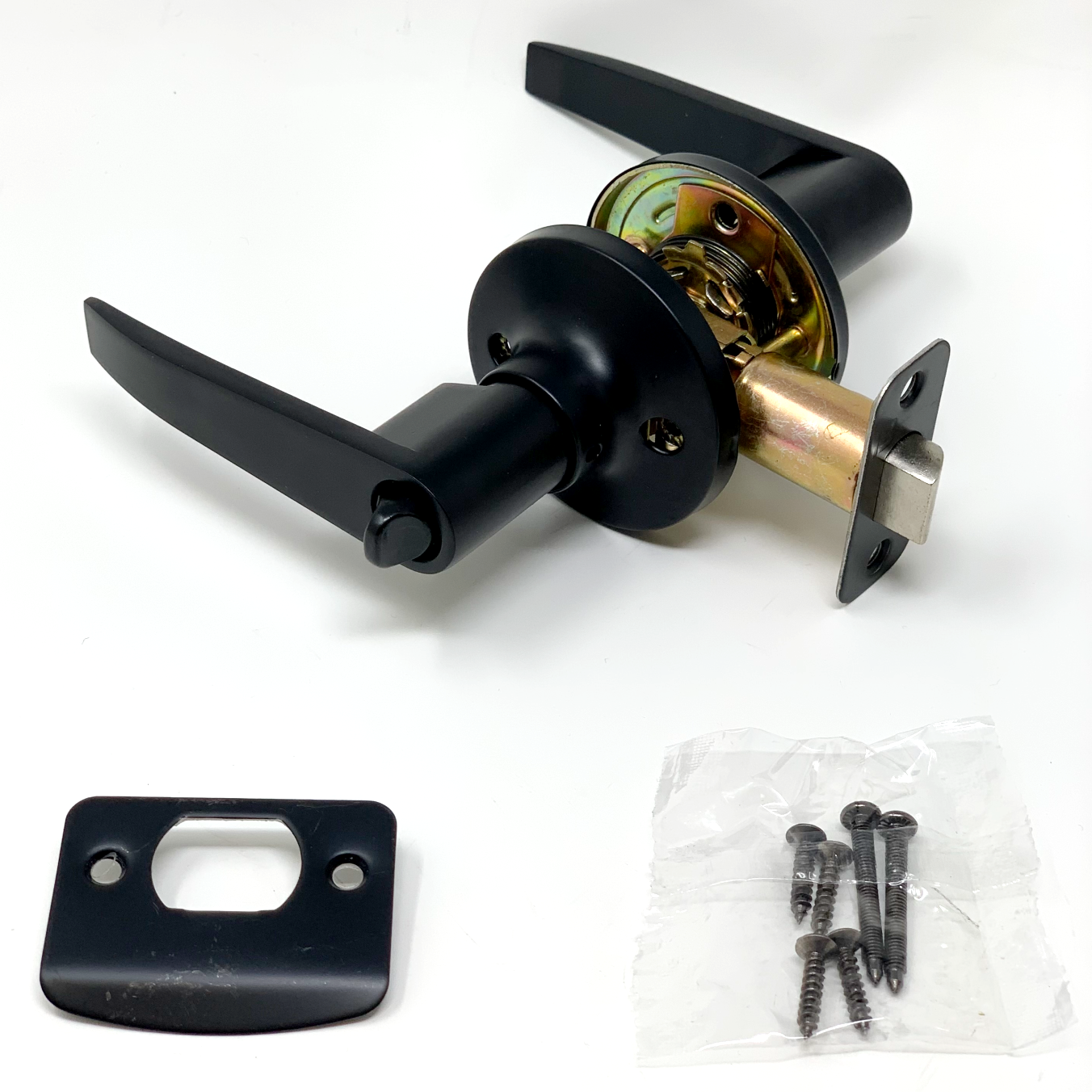 straight handle door lock for interior door