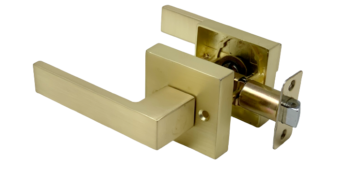 square shape door lock handle for interior doors