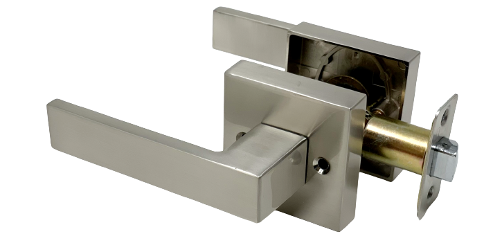 square shape door lock handle for interior doors