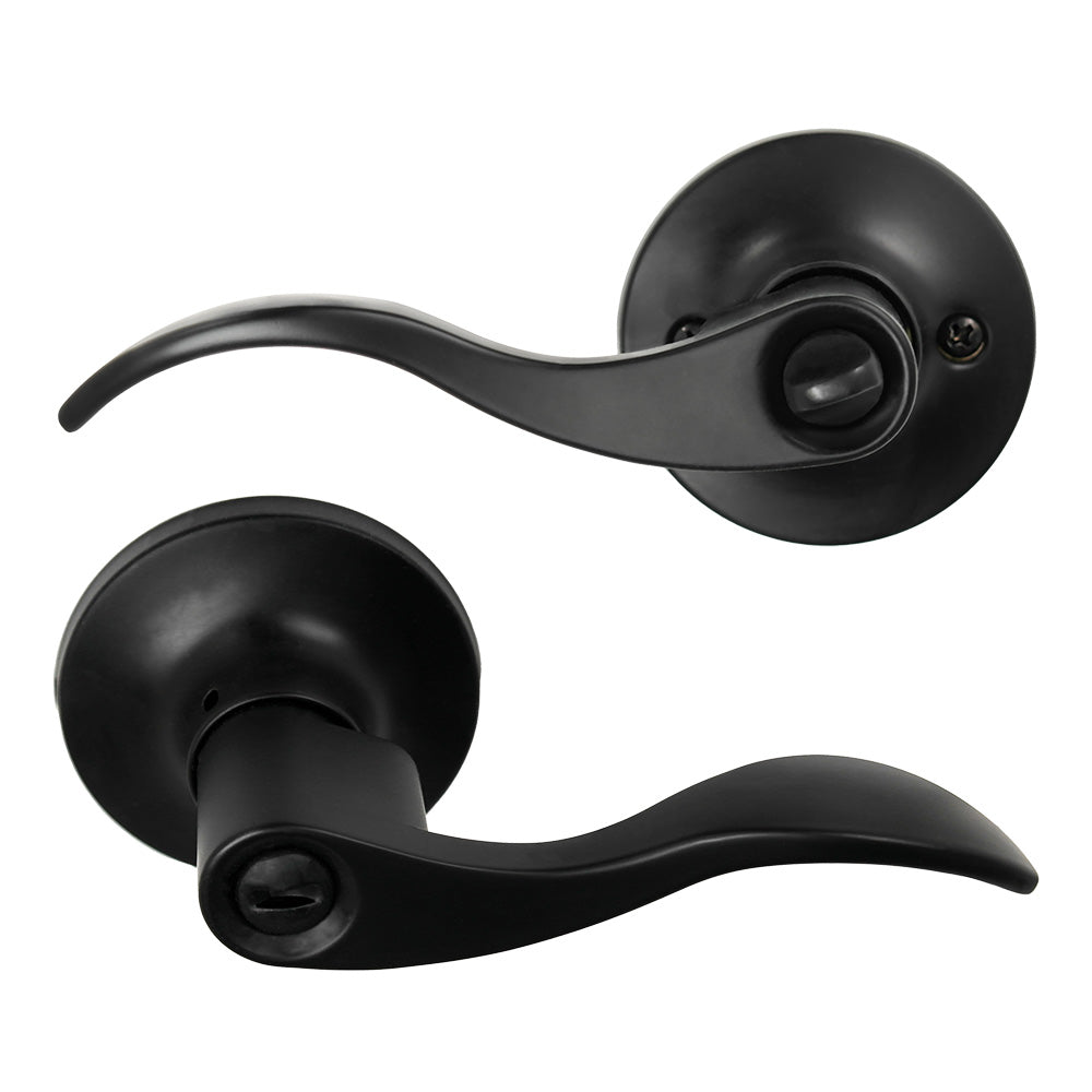 wave style door lock handle for interior door 1860