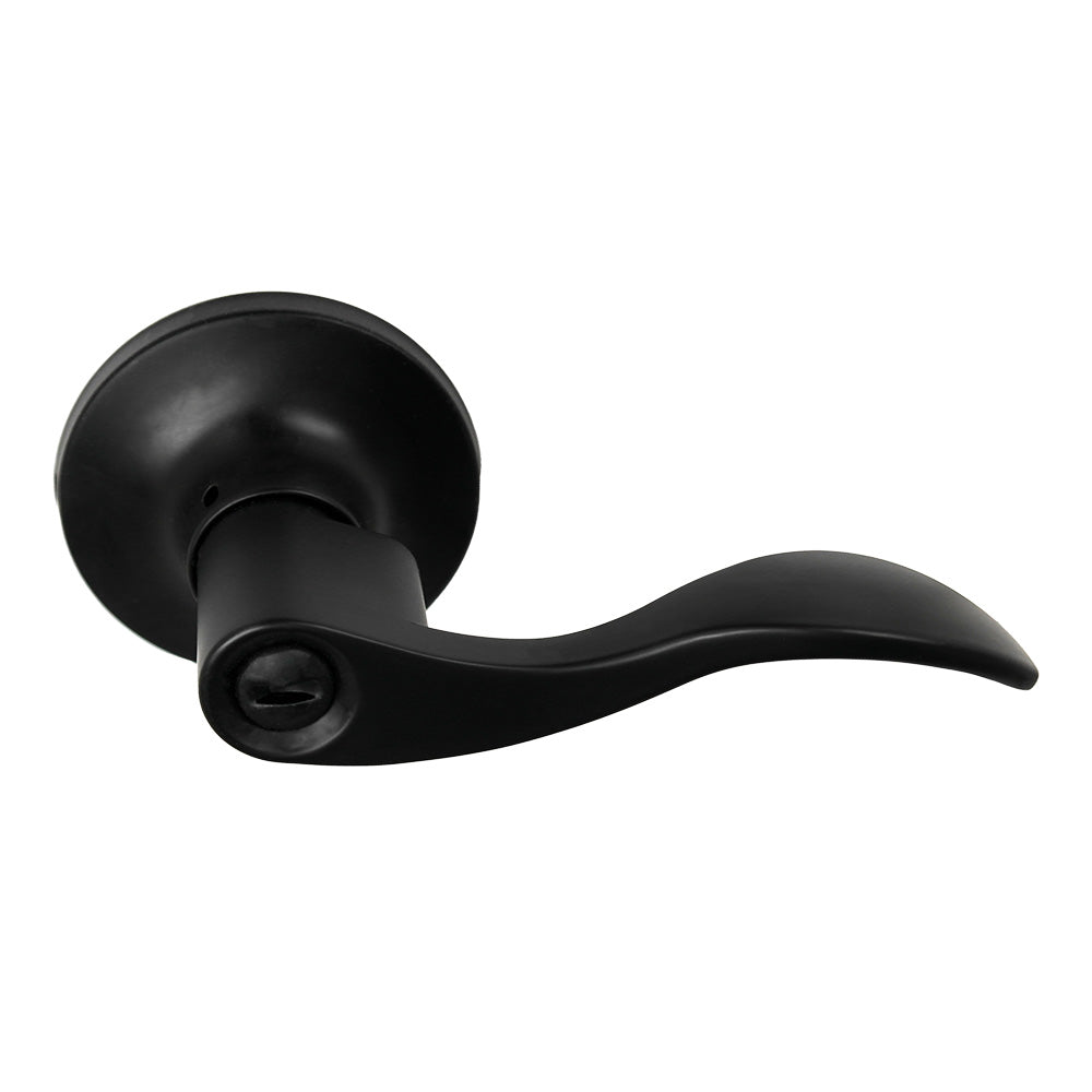 wave style door lock handle for interior door 1860