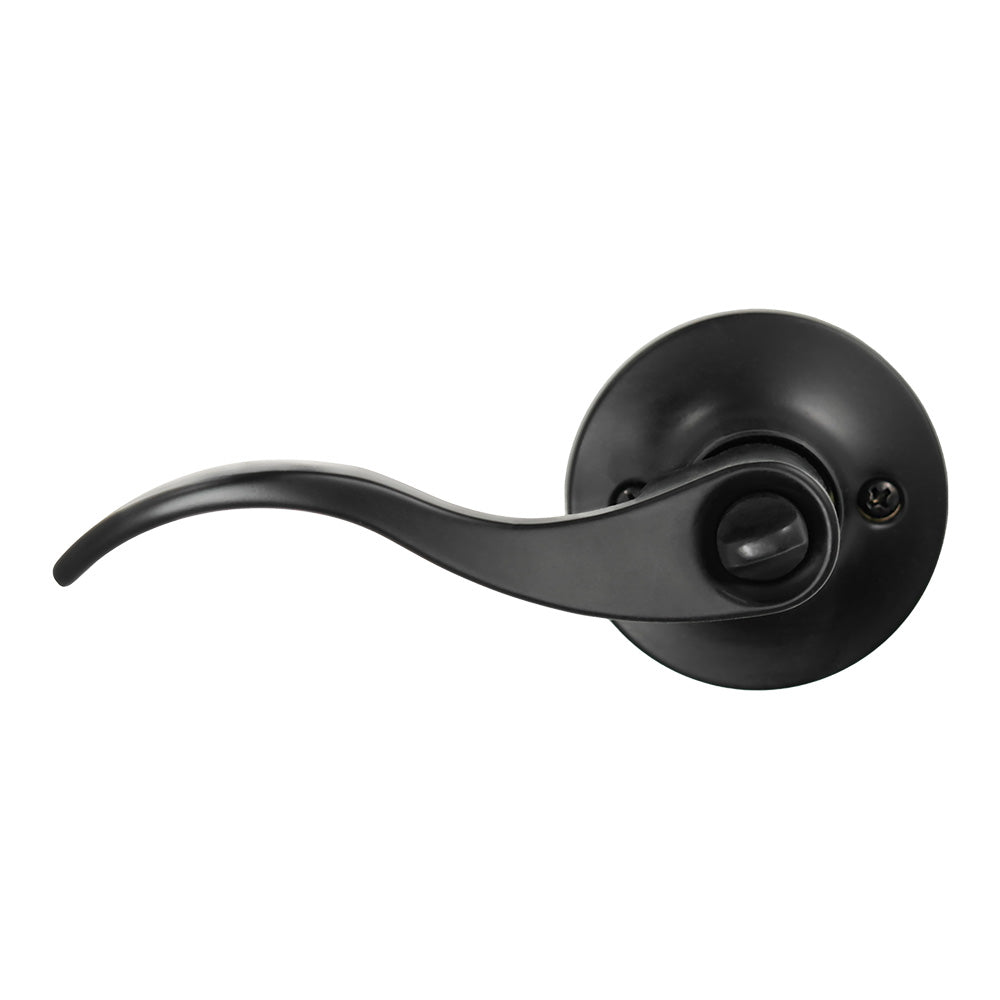 wave style door lock handle for interior door 1860