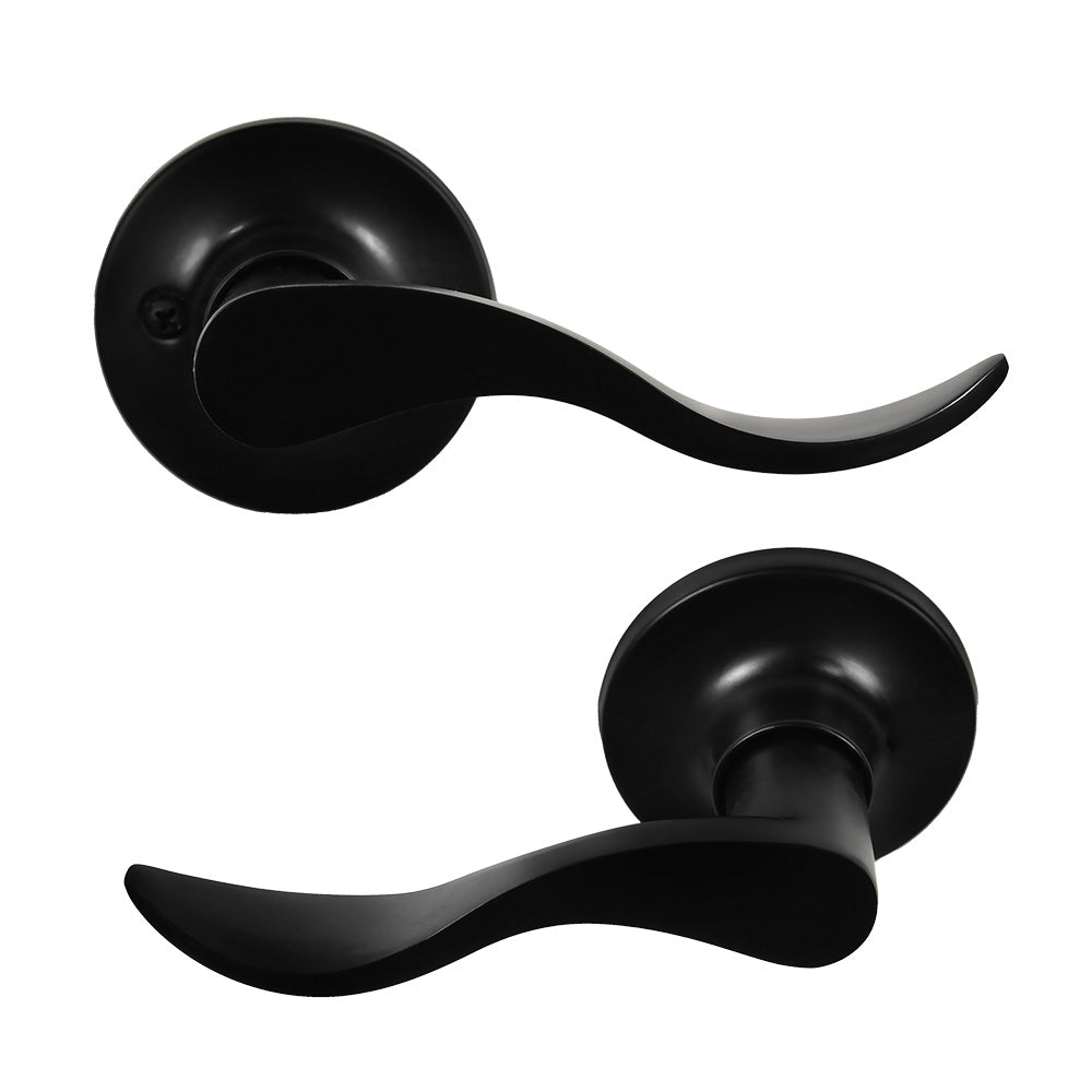 wave style door lock handle for interior door 1860