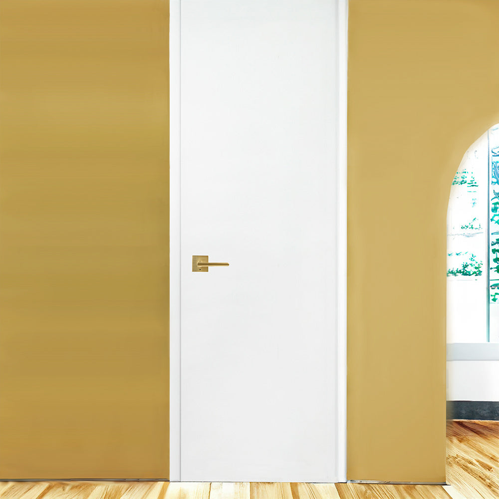 solid core primed doors slab with no design 1 3/8" thick
