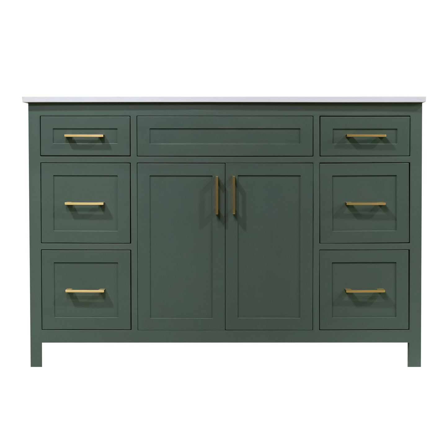 Octavia lush 48" wood vanity 6 drawers with top and sink