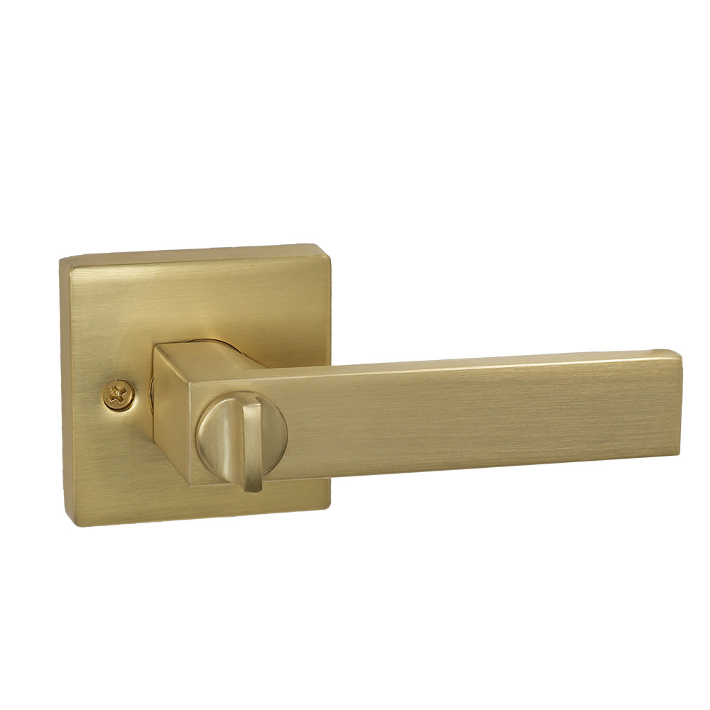 square shape door lock handle for interior doors