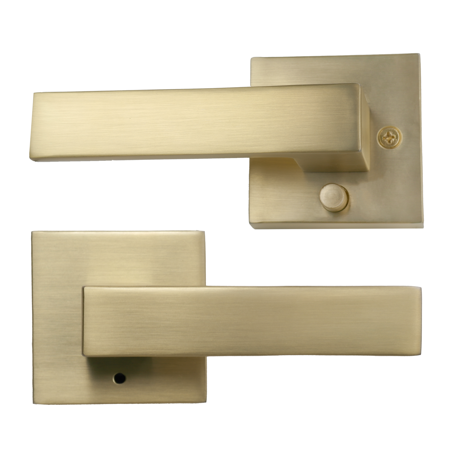 square shape door lock handle for interior doors