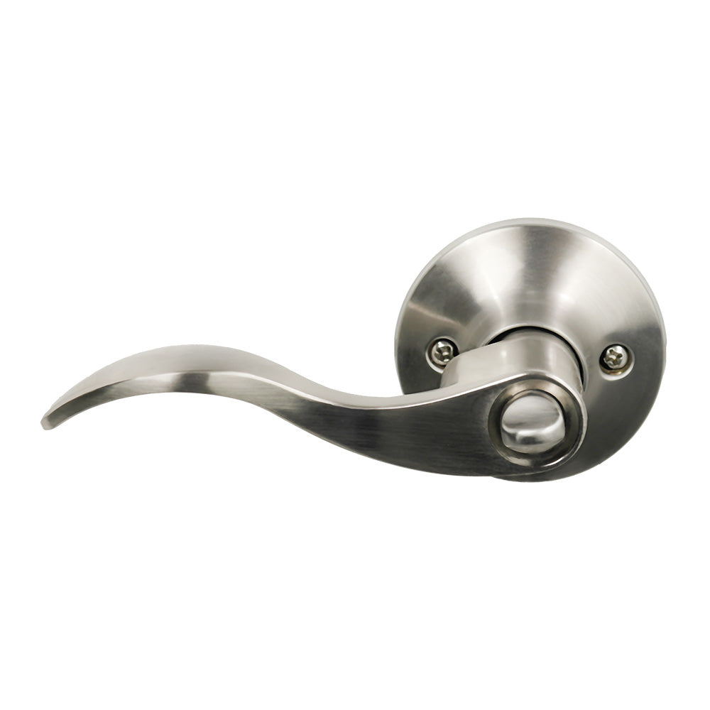 wave style door lock handle for interior door 1860
