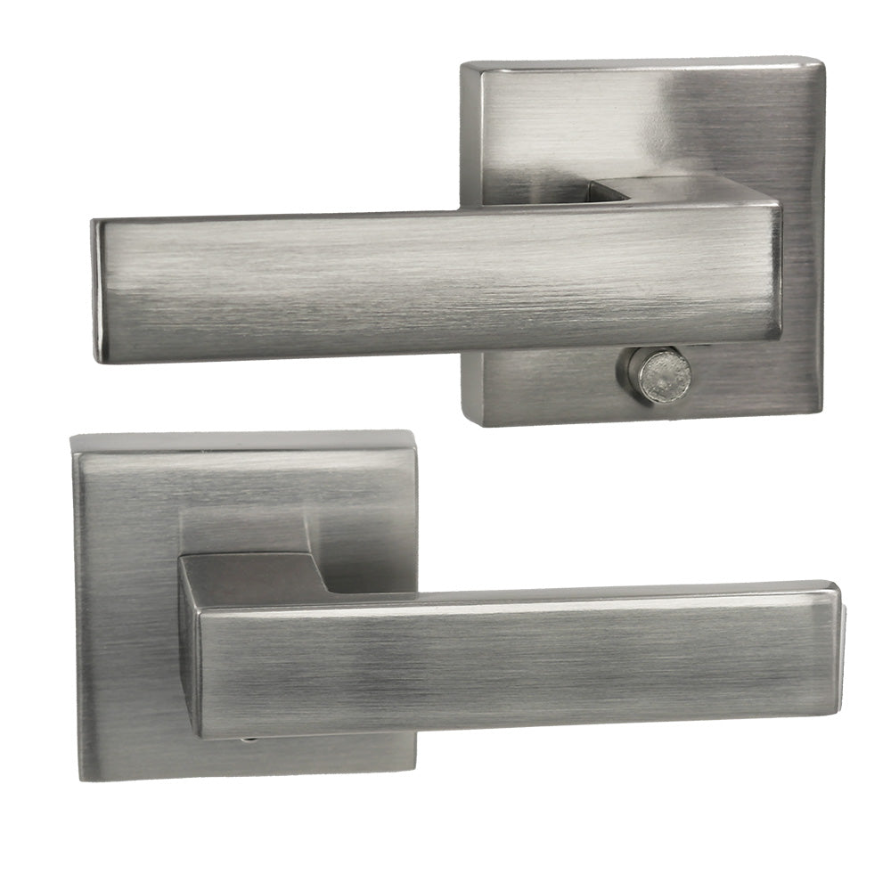square shape door lock handle for interior doors