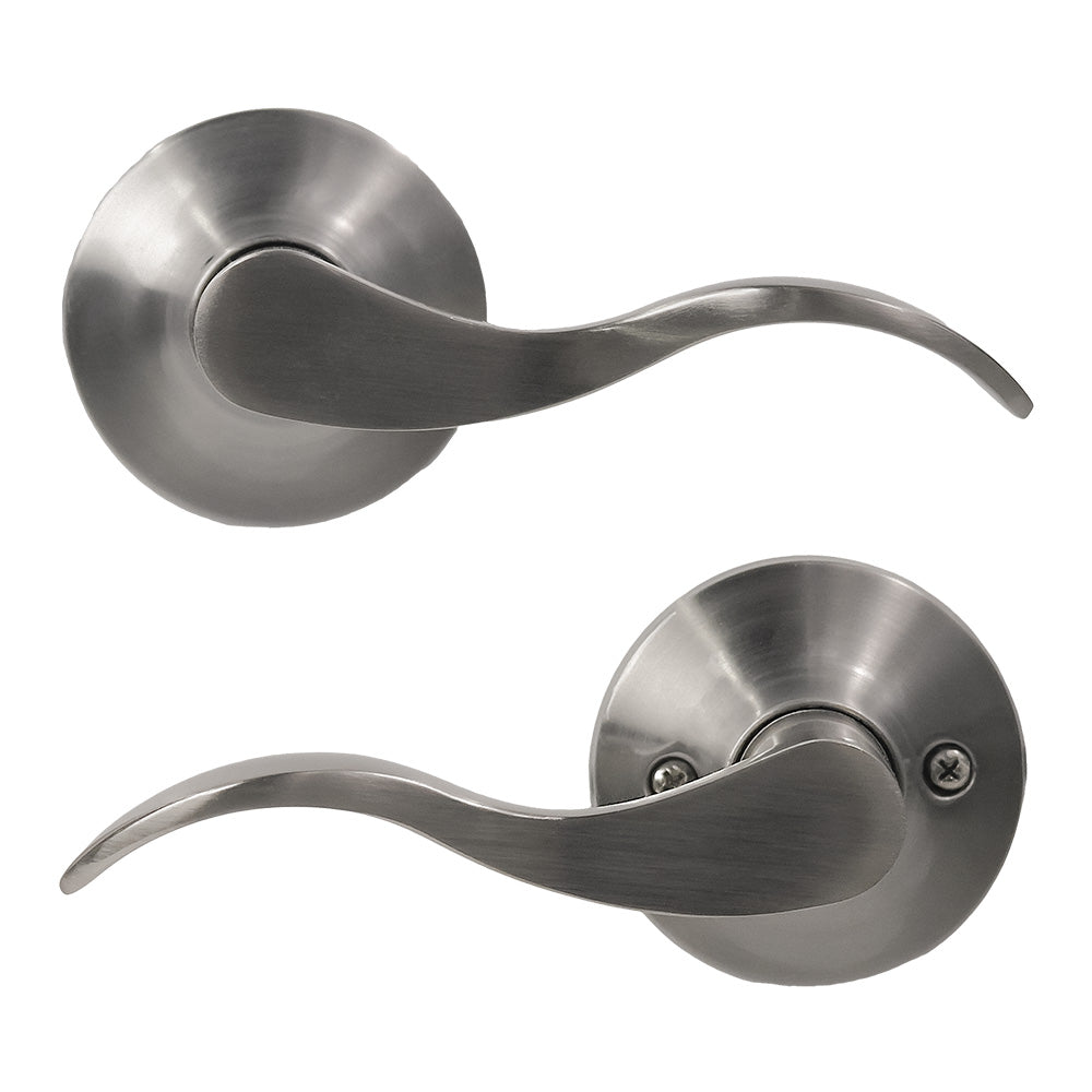 wave style door lock handle for interior door 1860