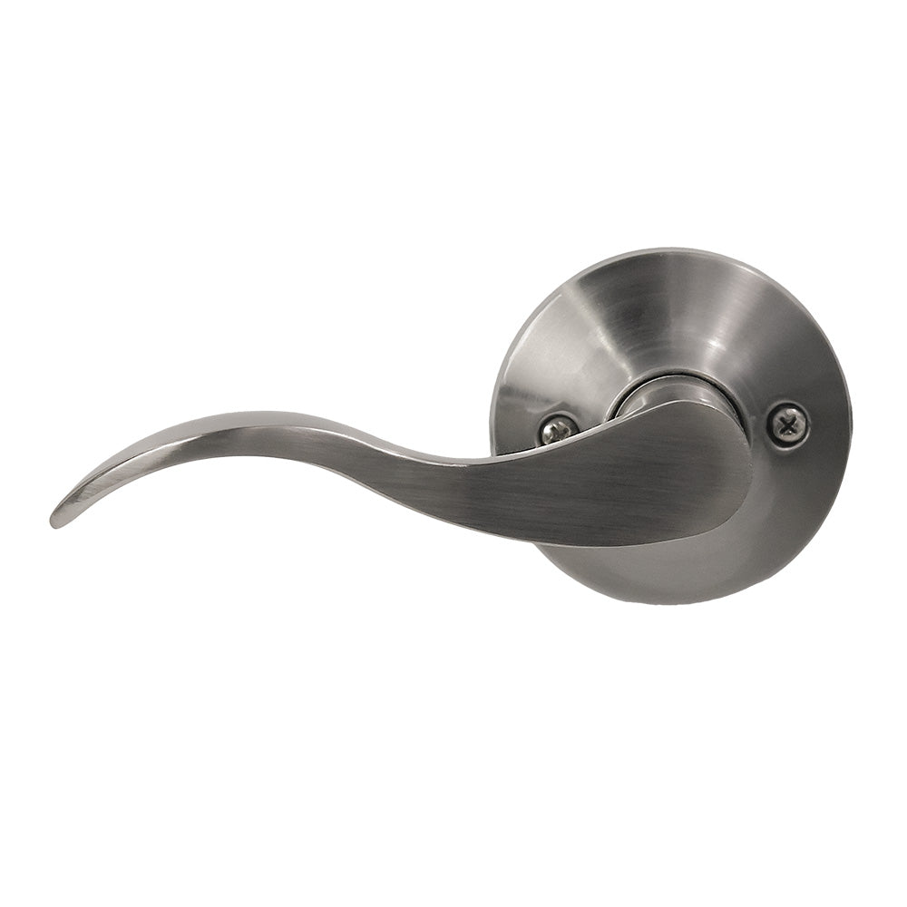 wave style door lock handle for interior door 1860