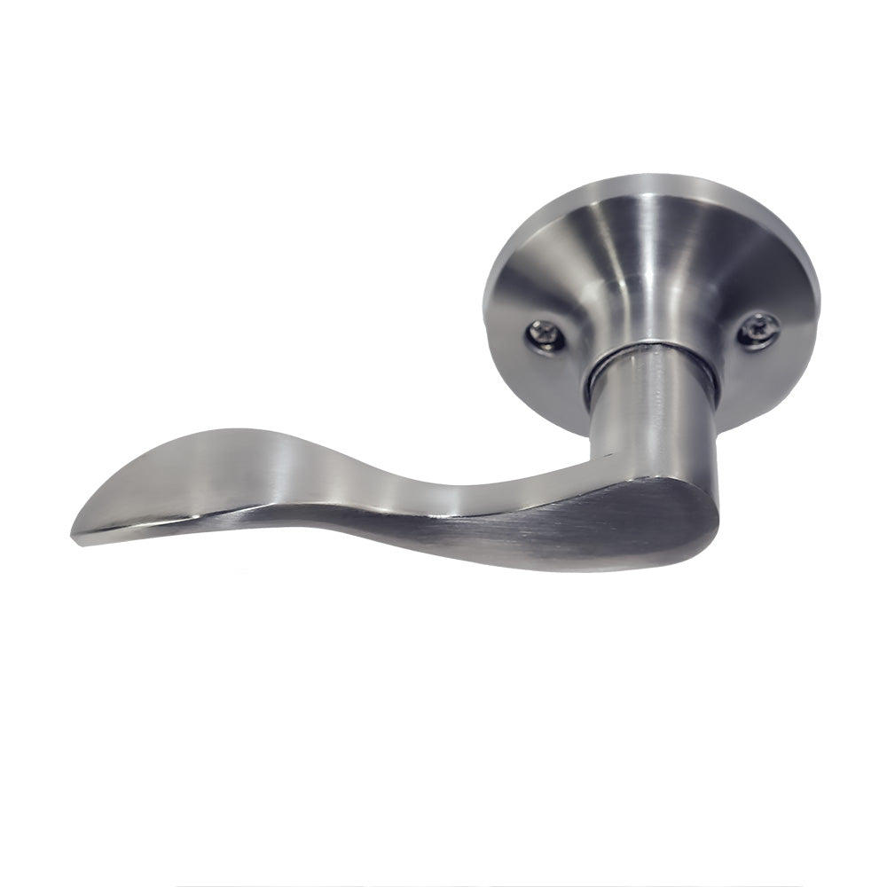 wave style door lock handle for interior door 1860