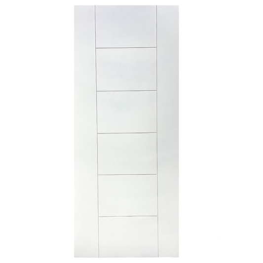 solid core Colona style interior primed door sound proof  1 3/4" thick 40 mm