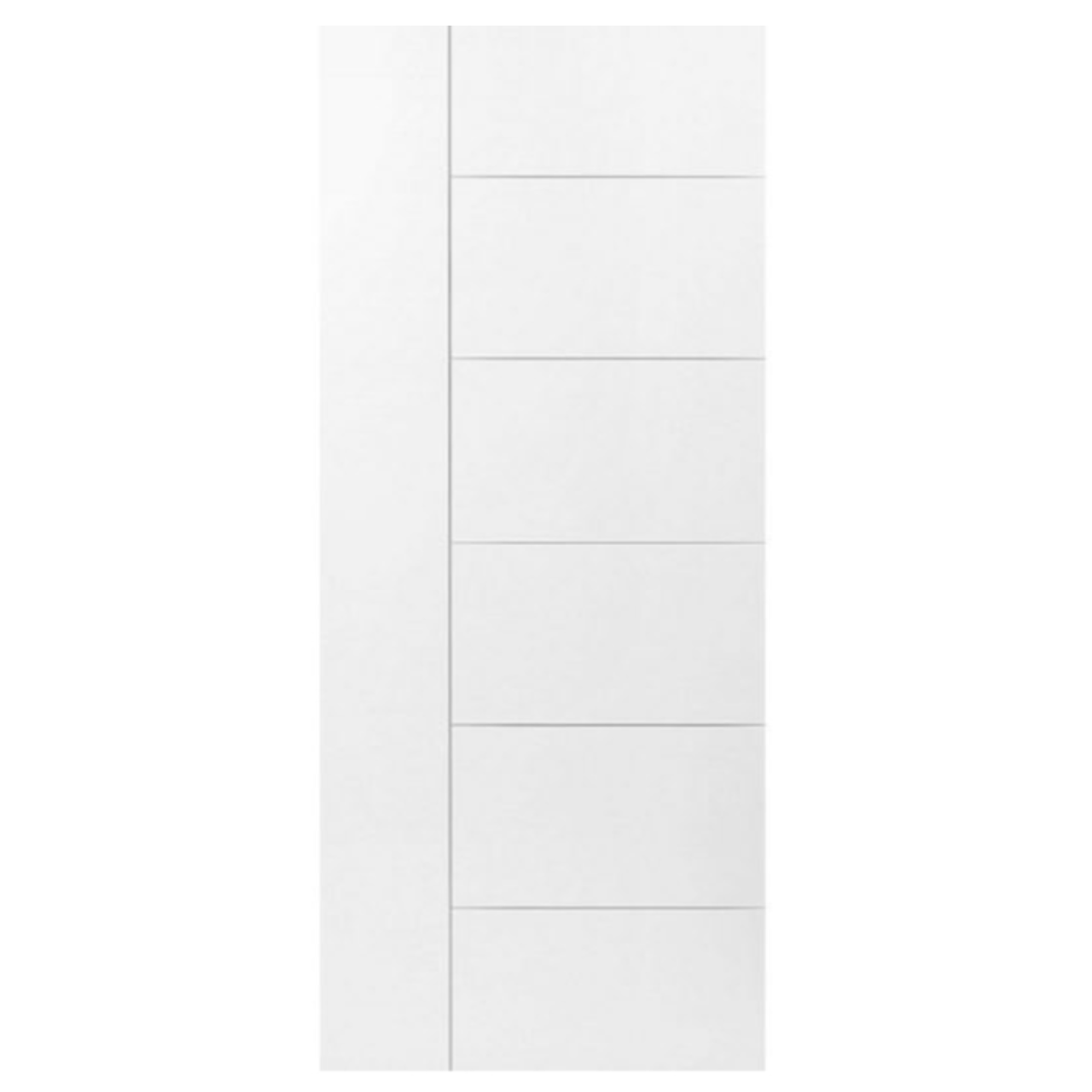 Beverly style interior primed solid core doors 1 3/4" 40 mm thick