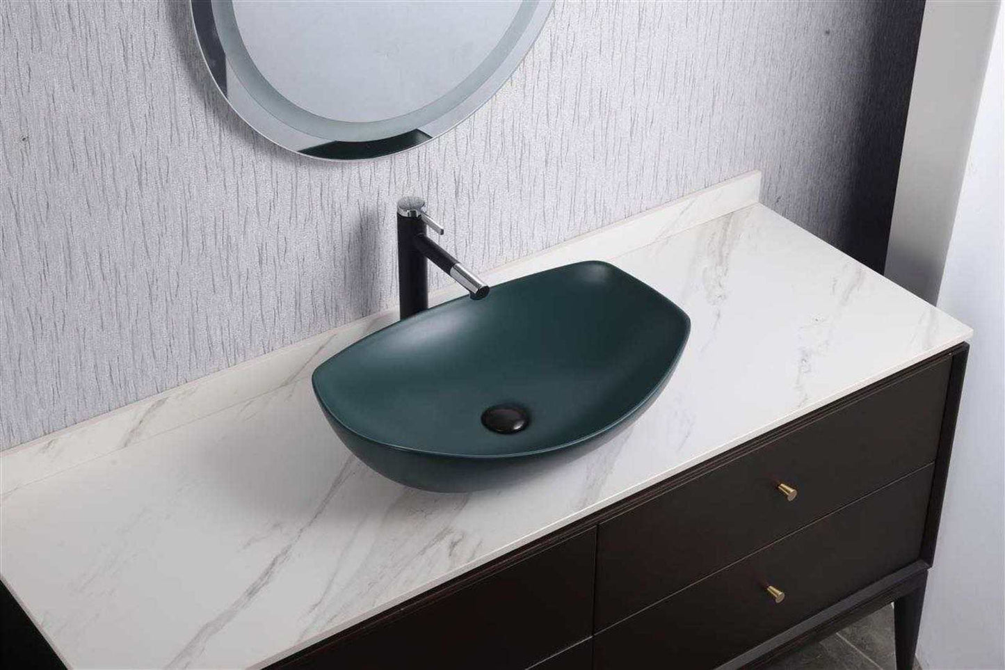 vessel ceramic sink for vanity
