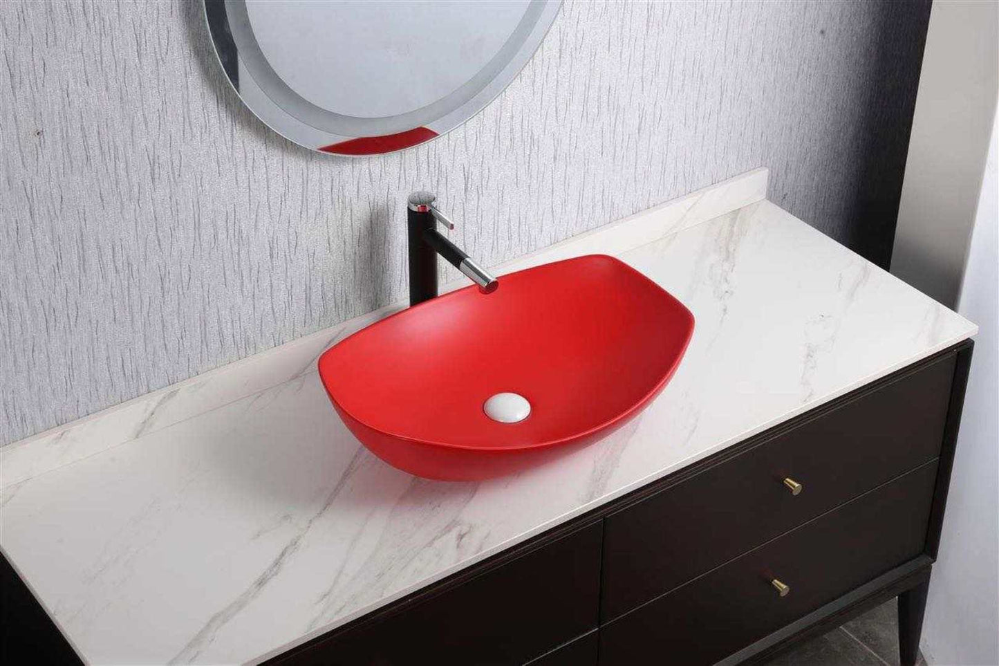 vessel ceramic sink for vanity