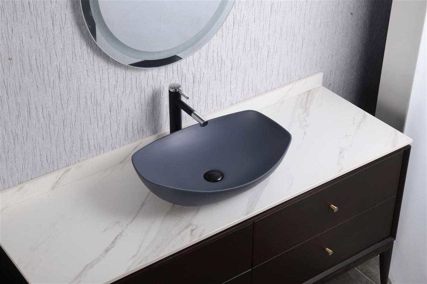 vessel ceramic sink for vanity