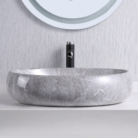 8252GM basin ceramic sink top mount bathroom cabinet