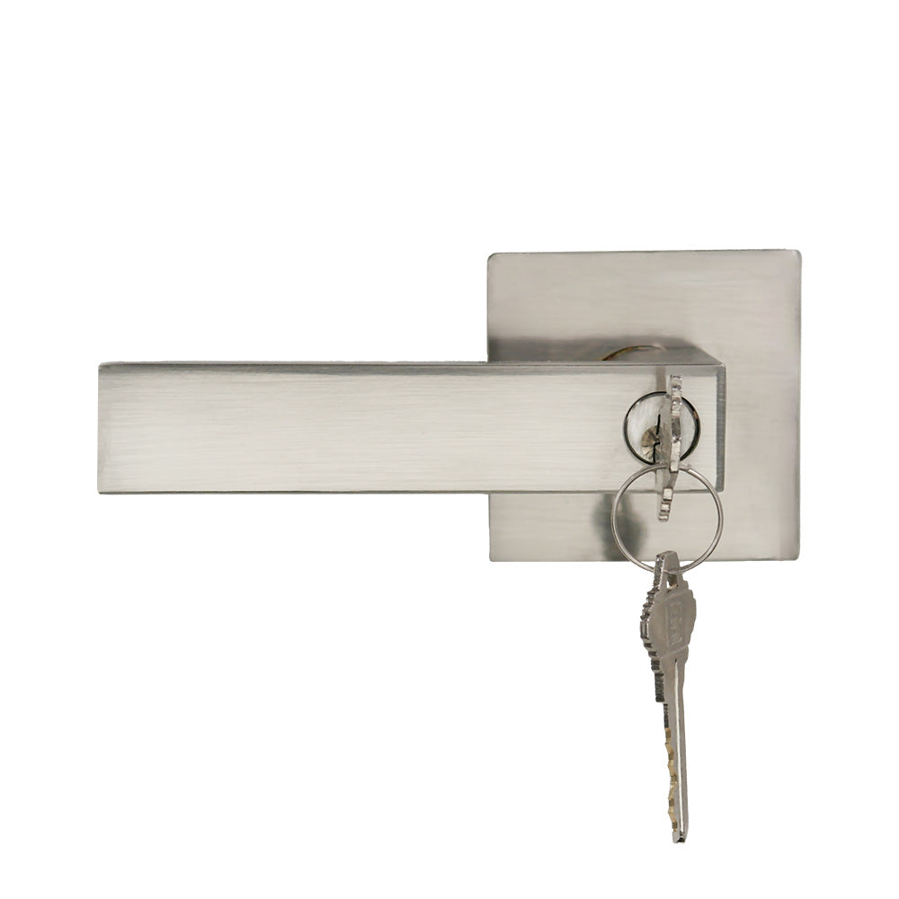 square shape door lock handle for interior doors