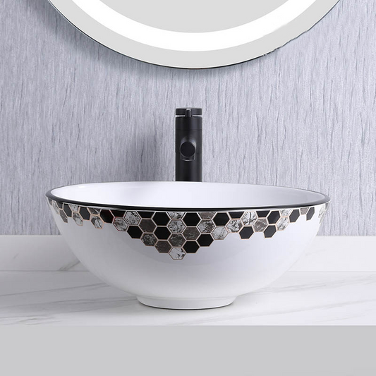 bowl sink basin for vanity top 8268PT